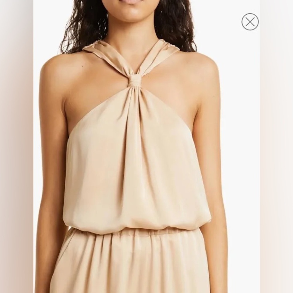 RAMY BROOK Hunter Knot Halter Tank
